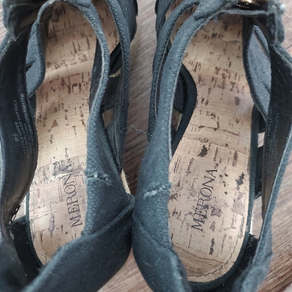 Target Merona High Wedge size 9.5 - Picture 4 of 6